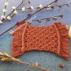 Baked Clay Square Knot
